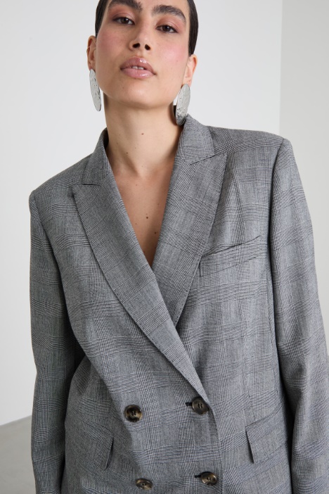 Blazer de batavia de lana