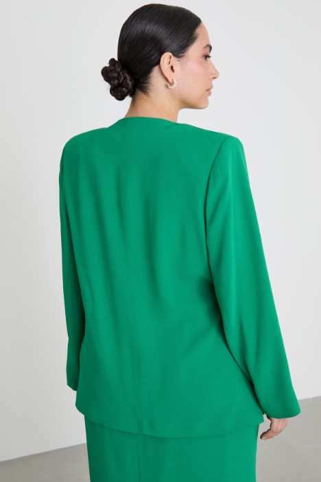 Blazer destrutturato a portafoglio