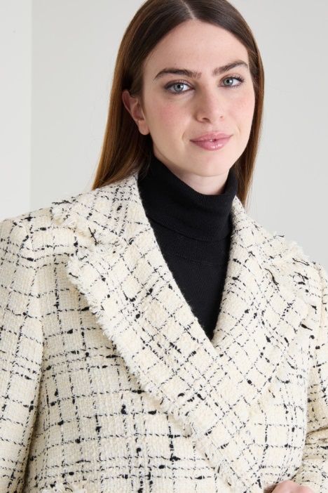 Blazer doppiopetto in tweed