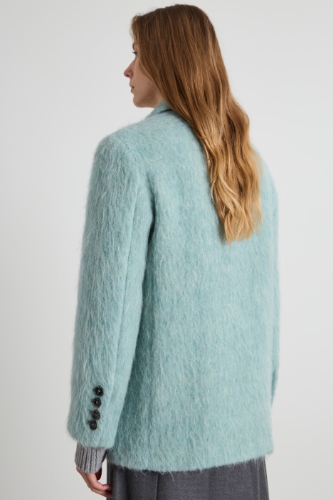 Abrigo de piel sintética