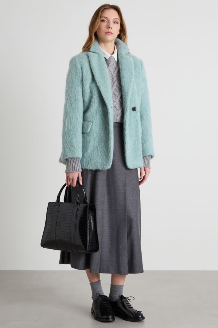 Faux fur coat Intrend