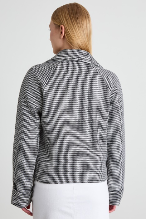 Caban in tessuto di viscosa