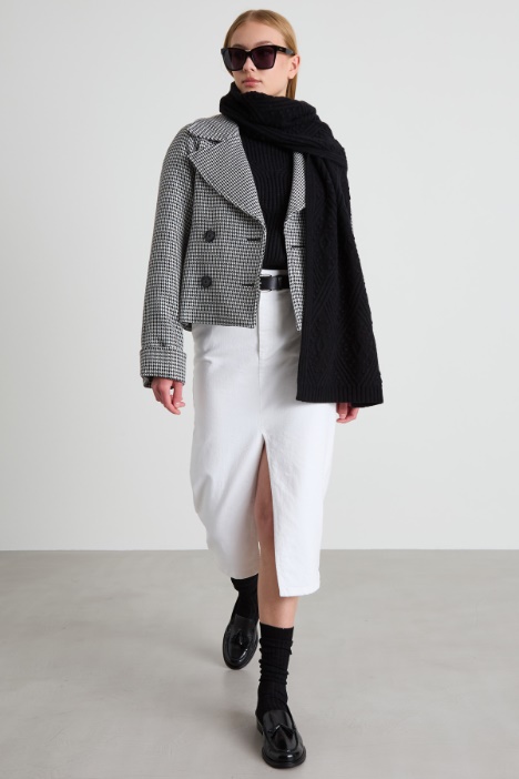 Viscose pea coat Intrend