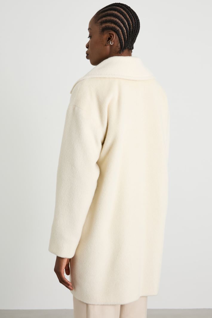 Mohair beaver coat Intrend - 3