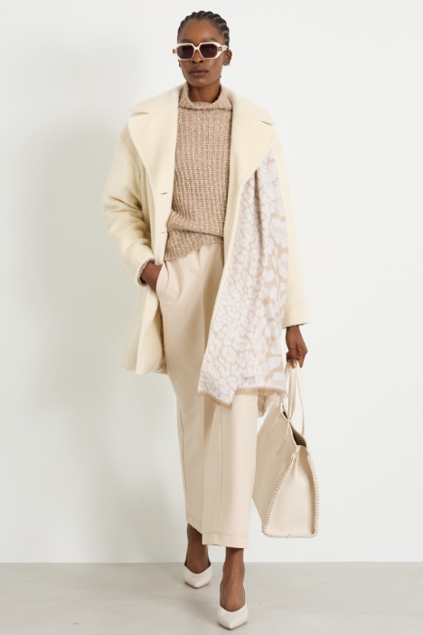 Mohair beaver coat Intrend