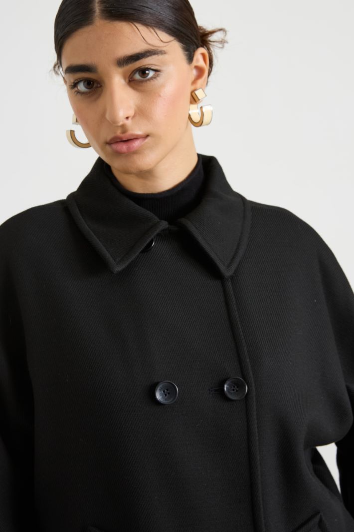 Twill pea coat Intrend - 4