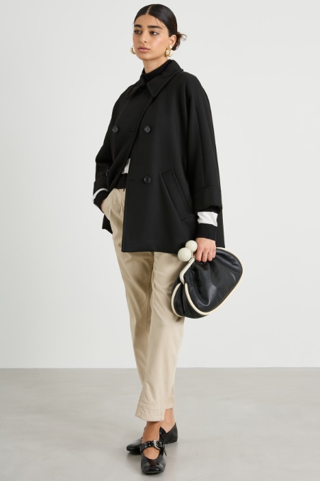 Twill pea coat Intrend