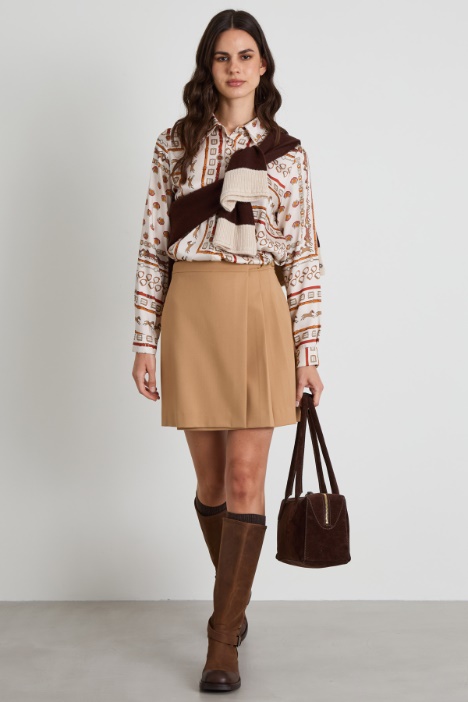 Faux wrap skirt Intrend