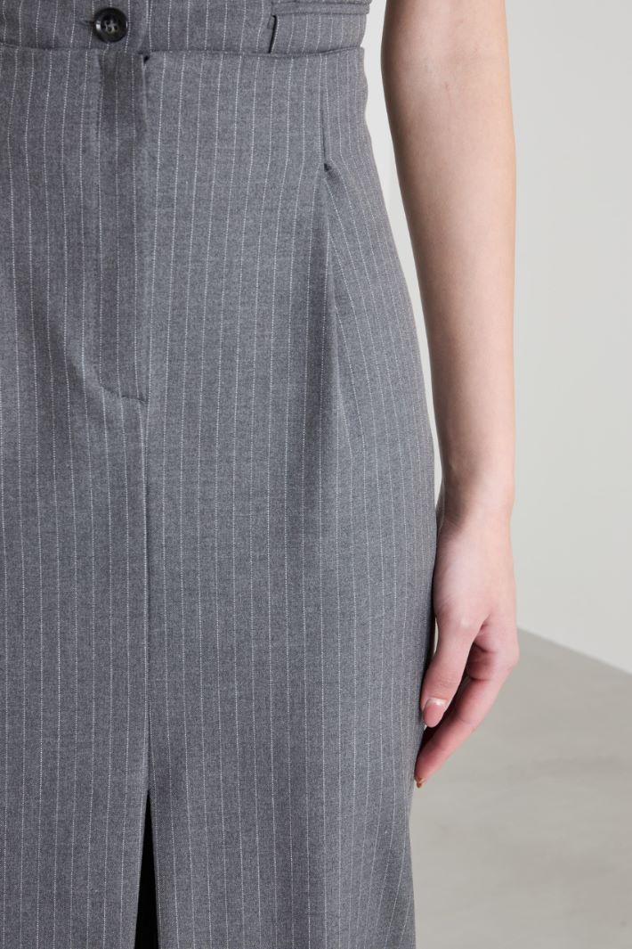 Pencil skirt with slit Intrend - 4