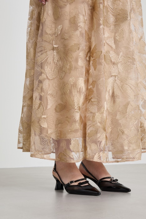 Gonna in tulle lamè