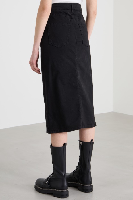 Gonna a tubino in drill