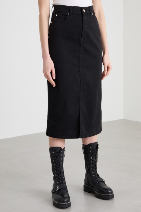 Gonna a tubino in drill