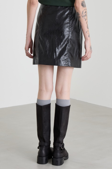 Gonna ad A in similpelle