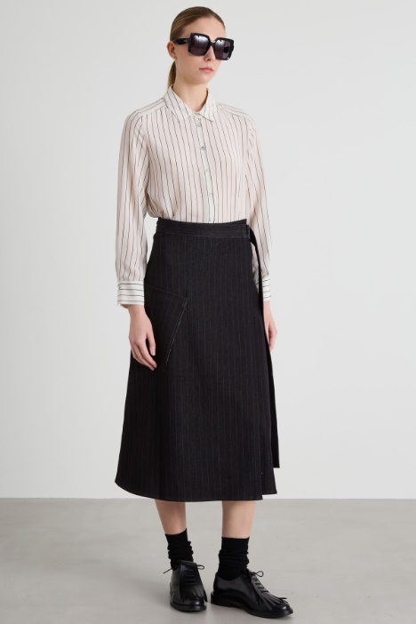 Crépe de chine shirt Intrend
