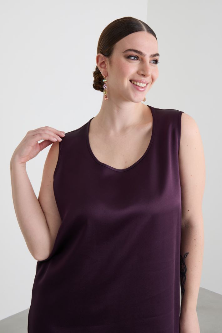 Top in enver satin lucido Intrend - 4