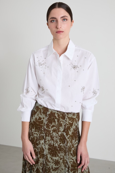 Camicia con strass Intrend