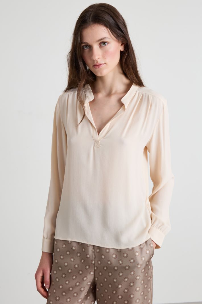 Silk-blend shirt Intrend