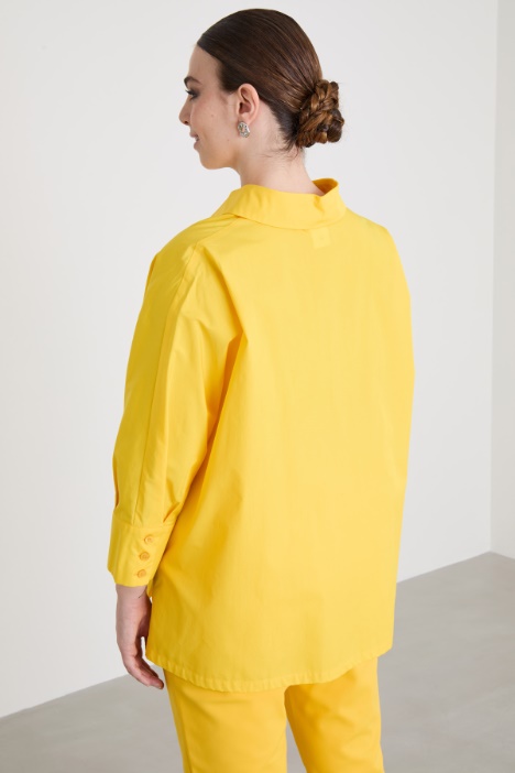 Camicia con maniche a kimono