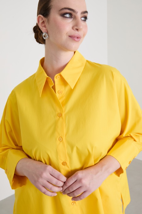 Camicia con maniche a kimono