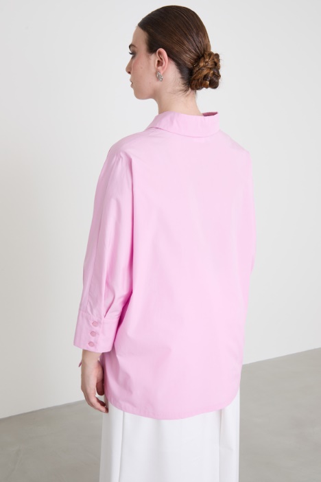 Camicia con maniche a kimono