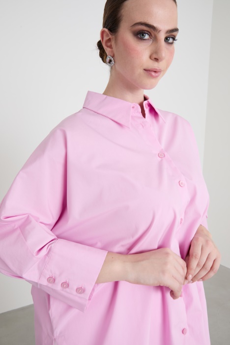 Camicia con maniche a kimono