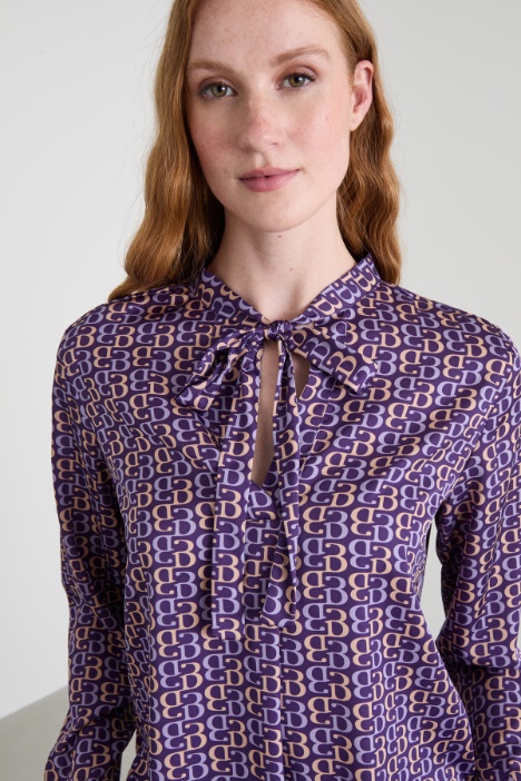 Blusa stampata