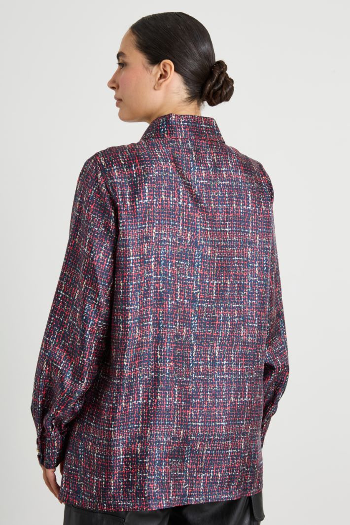 Silk twill blouse Intrend - 2