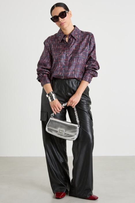 Silk twill blouse Intrend