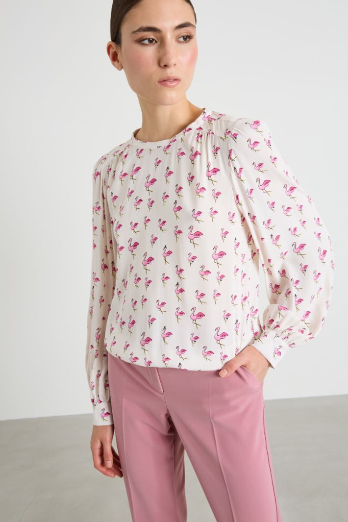 Crepe blouse Intrend