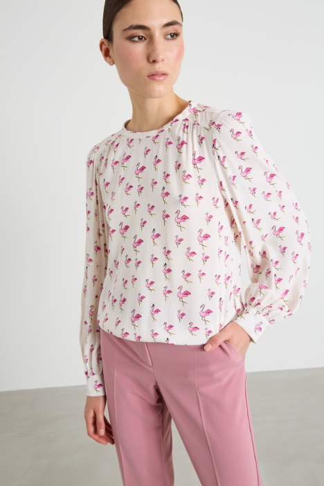 Crepe blouse Intrend