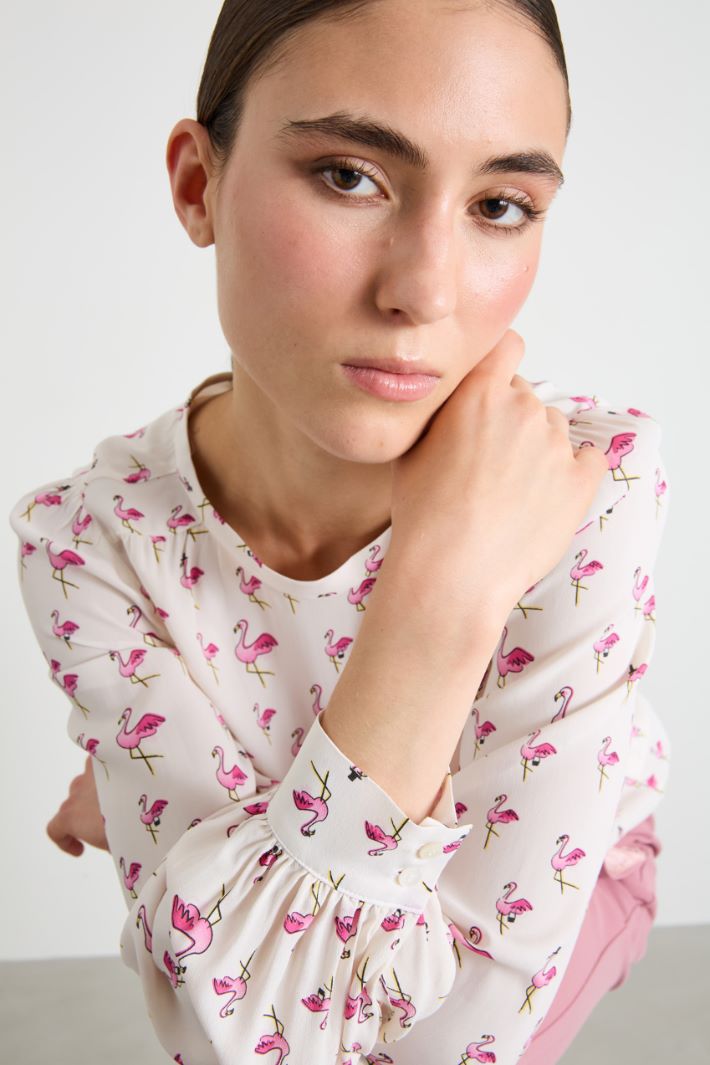 Crepe blouse Intrend - 4