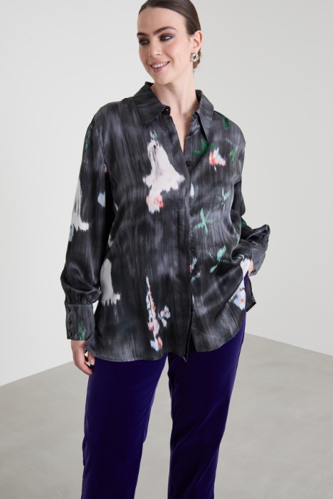 Silk satin shirt Intrend