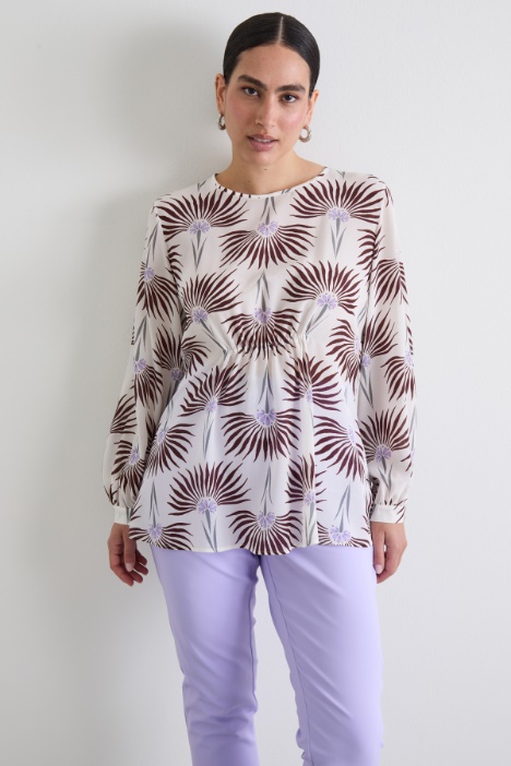 Pure silk crepe blouse Intrend