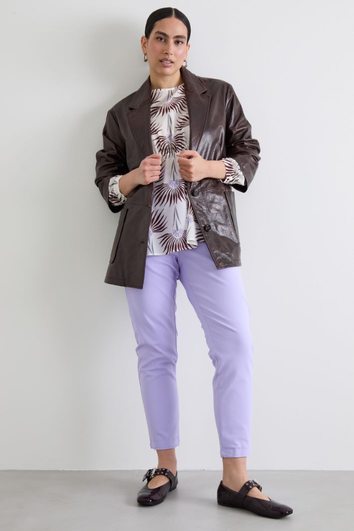 Pure silk crepe blouse Intrend - 3