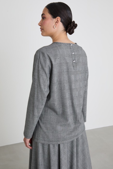 Blusa batavia de lana