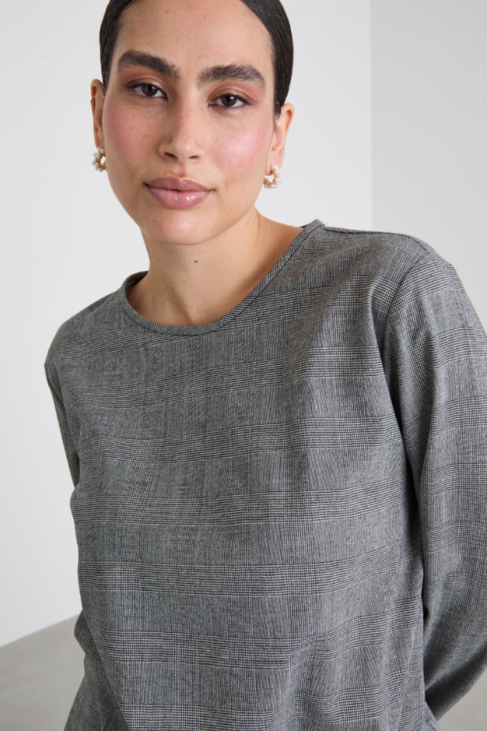 Wool batavia blouse Intrend - 4