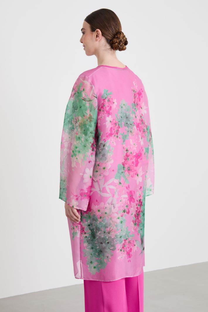 Silk organza duster coat Intrend - 2