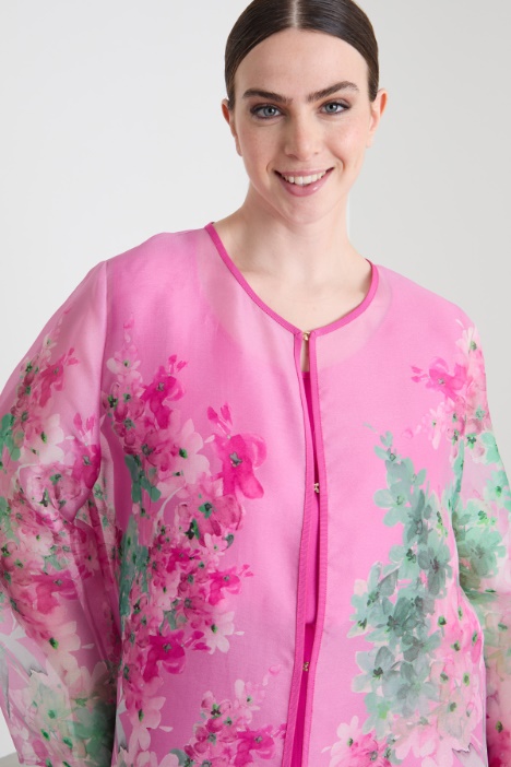 Spolverino in organza di seta