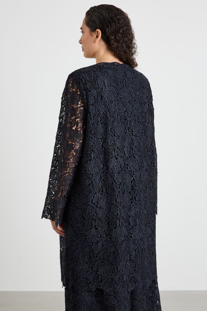 Lamé lace duster Intrend - 2