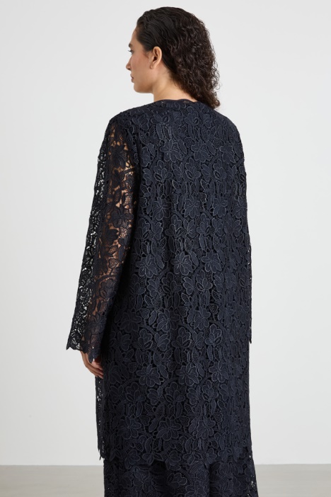 Lamé lace duster Intrend - 3