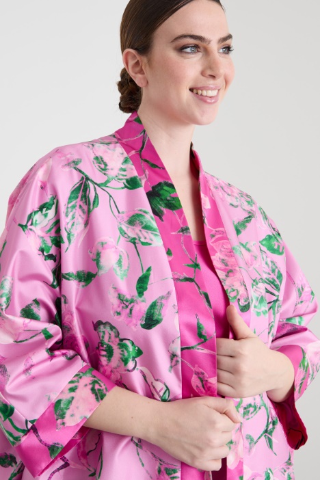 Silk twill dustcoat Intrend