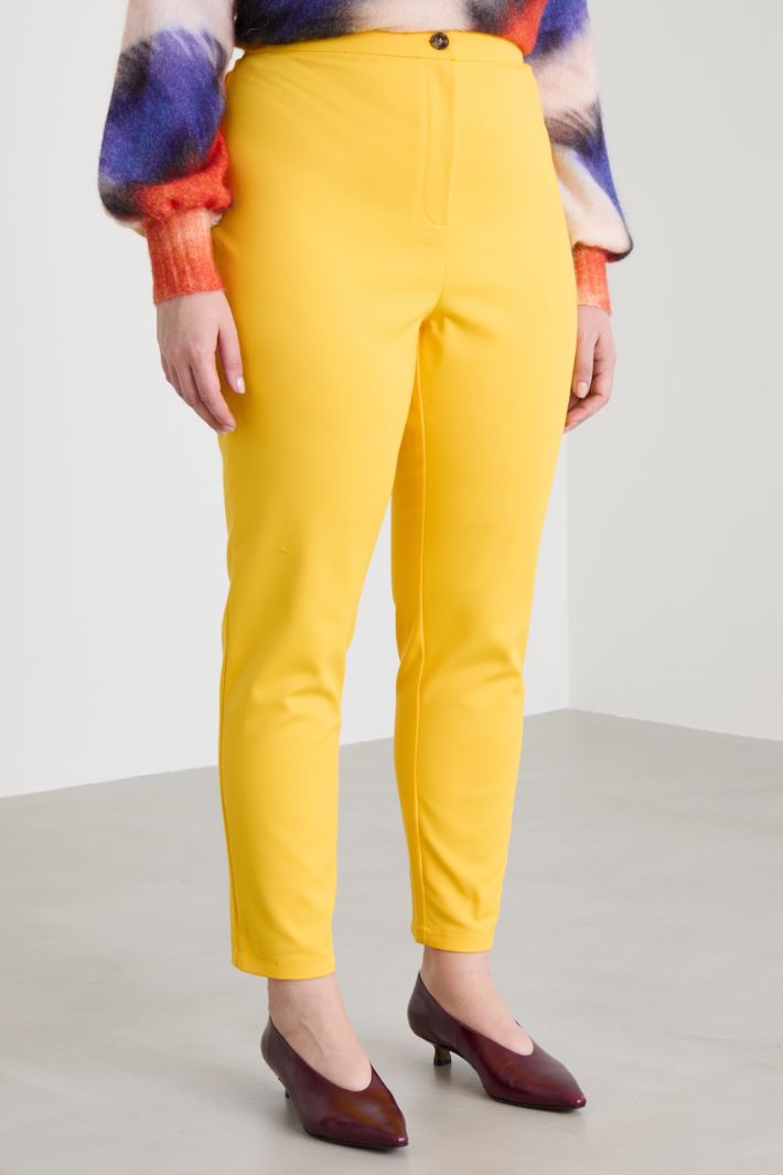 Canvas slim fit trousers Intrend - 2