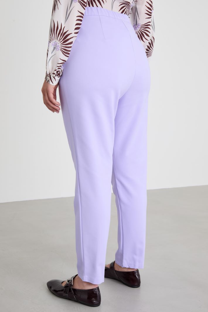 Pantaloni slim in tela Intrend - 3