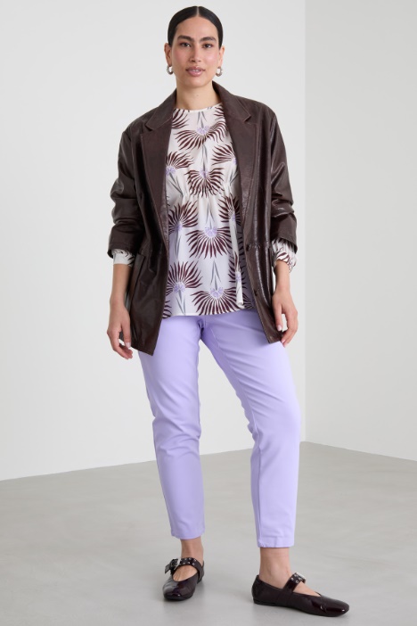 Canvas slim fit trousers Intrend