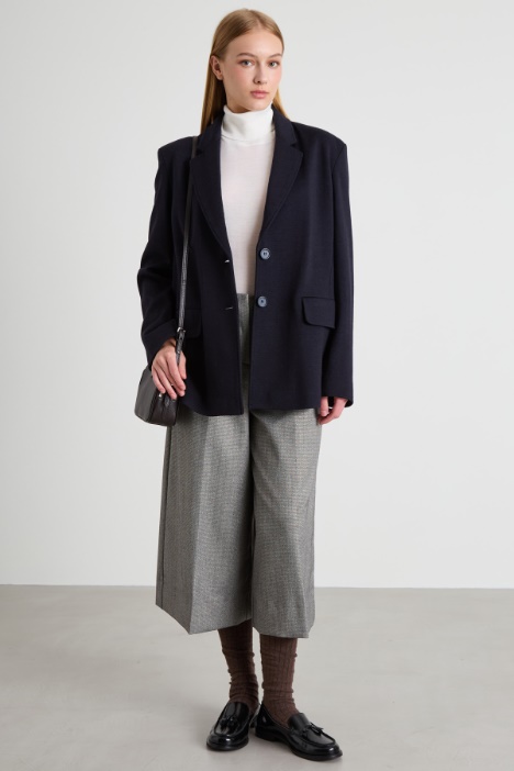 Cropped lurex trousers Intrend