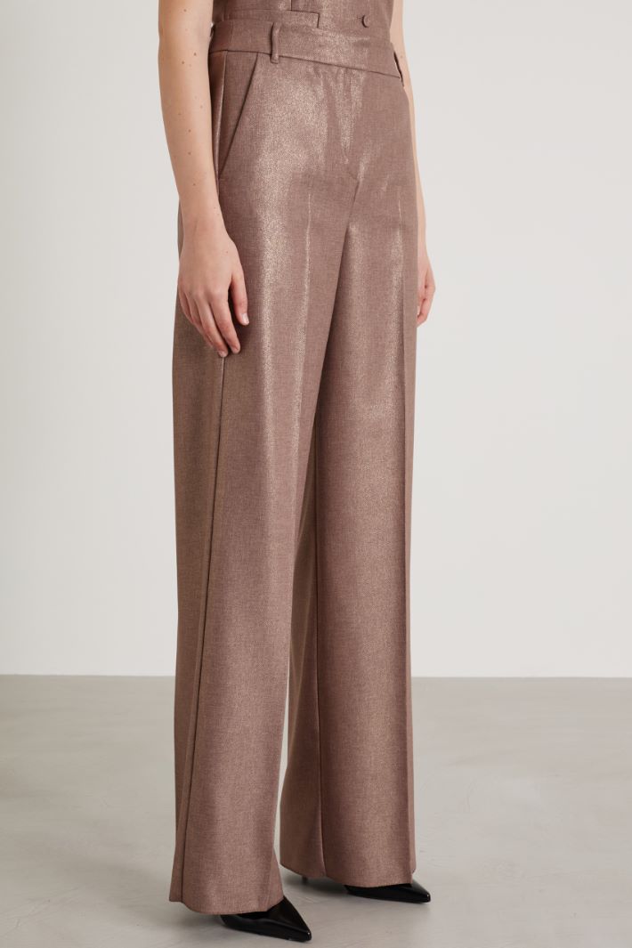 Pantaloni lamé Intrend - 2
