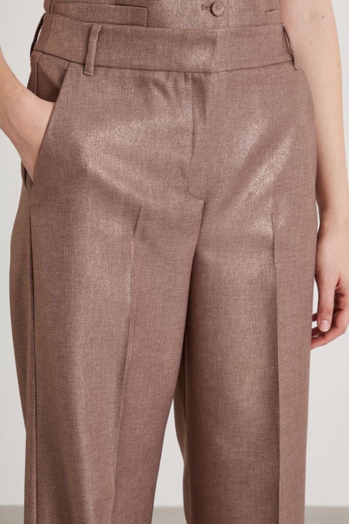 Pantaloni lamé Intrend - 4