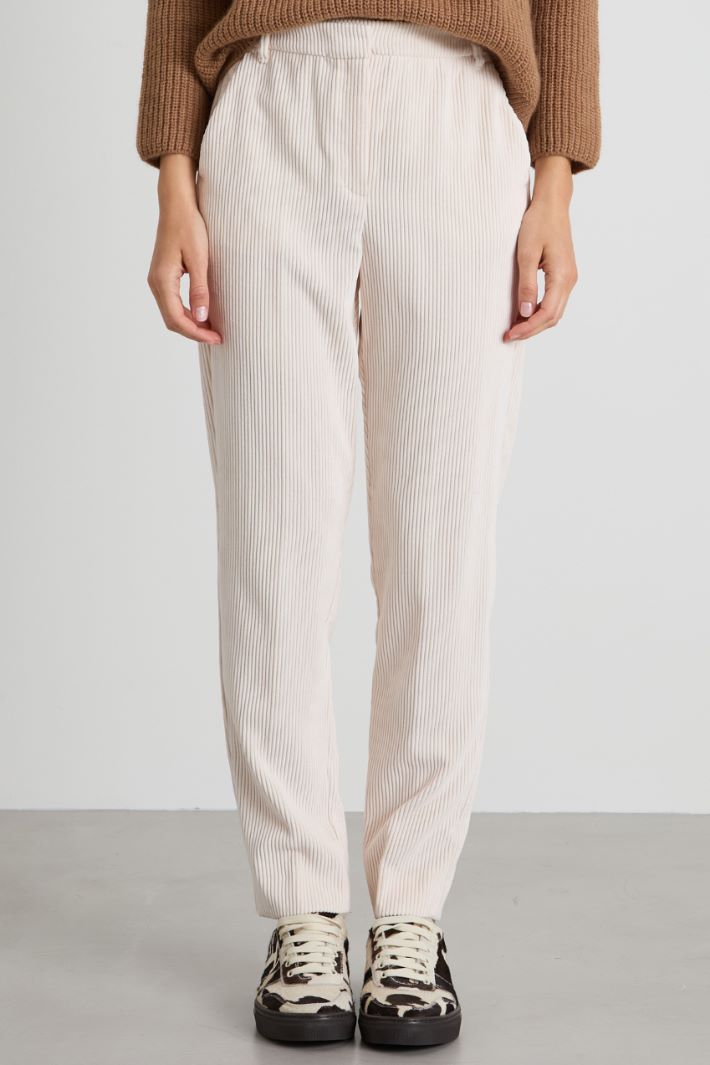 Velvet trousers Intrend - 2