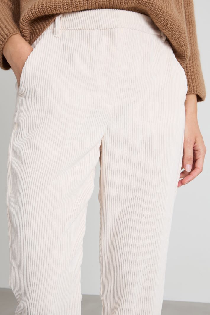 Velvet trousers Intrend - 4