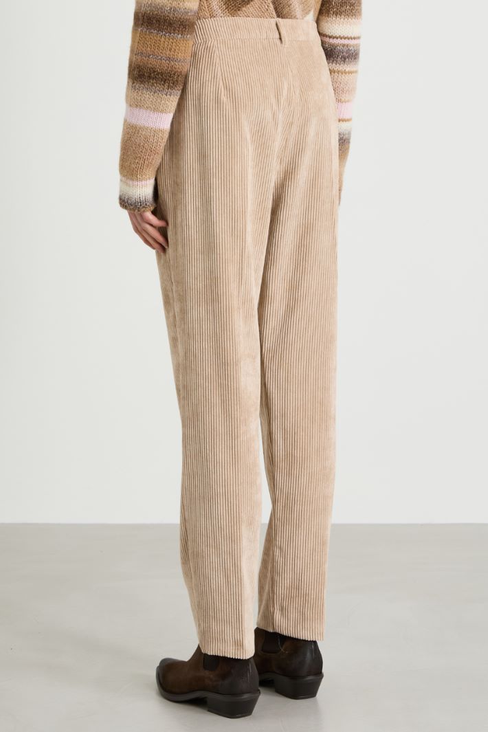 Velvet trousers Intrend - 3